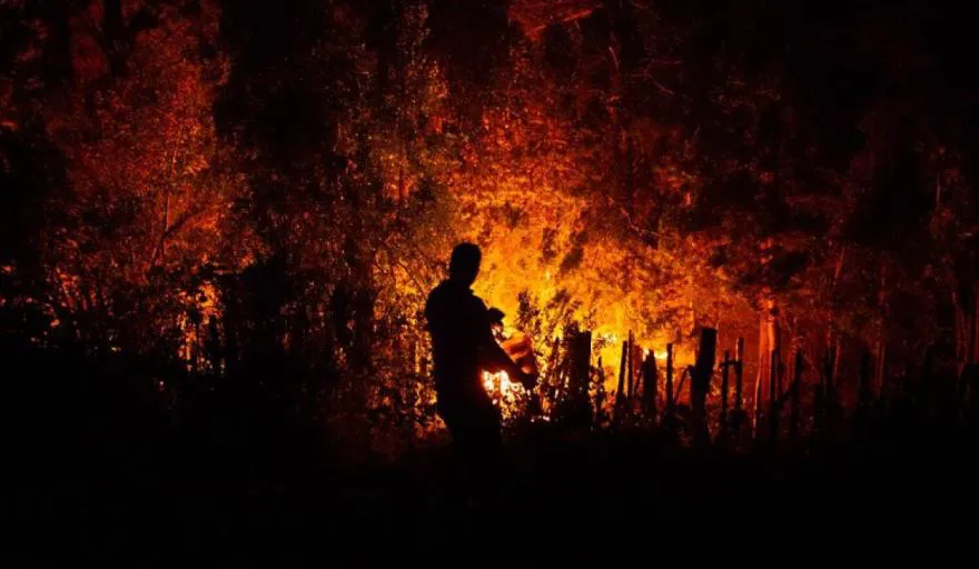 Incendio patagonia